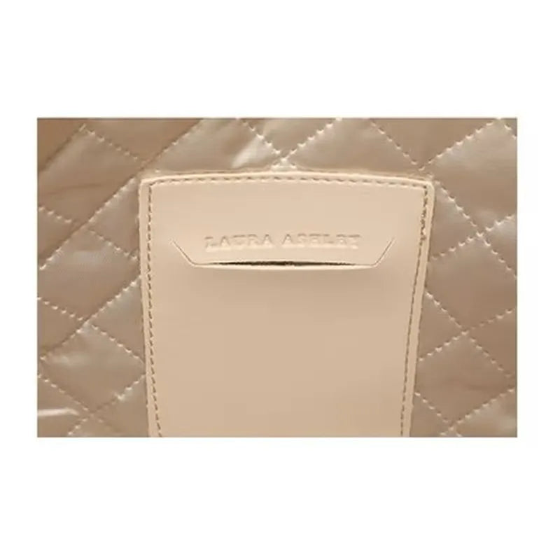 Laura Ashley Cream Women's Bag RELIEF-QUILTED-CREAM