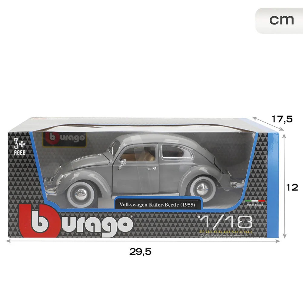 Modello Bburago Volkswagen Käfer Beetle 1955 in Scala 1:18