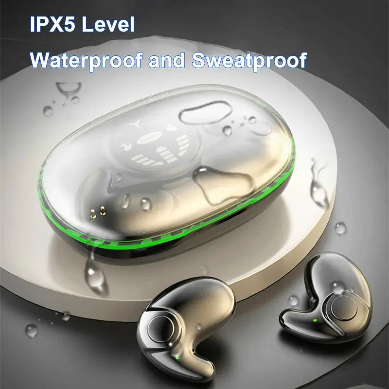 Auricolari wireless Bluetooth TWS ergonomici e impermeabili IPX5