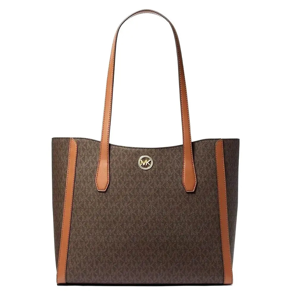 Michael Kors Leida Brown Shopper Bag: Style and Practicality