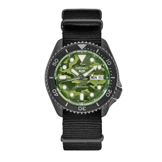 Montre Homme Seiko SRPJ37K1 Ø 42,5 mm Design Militaire