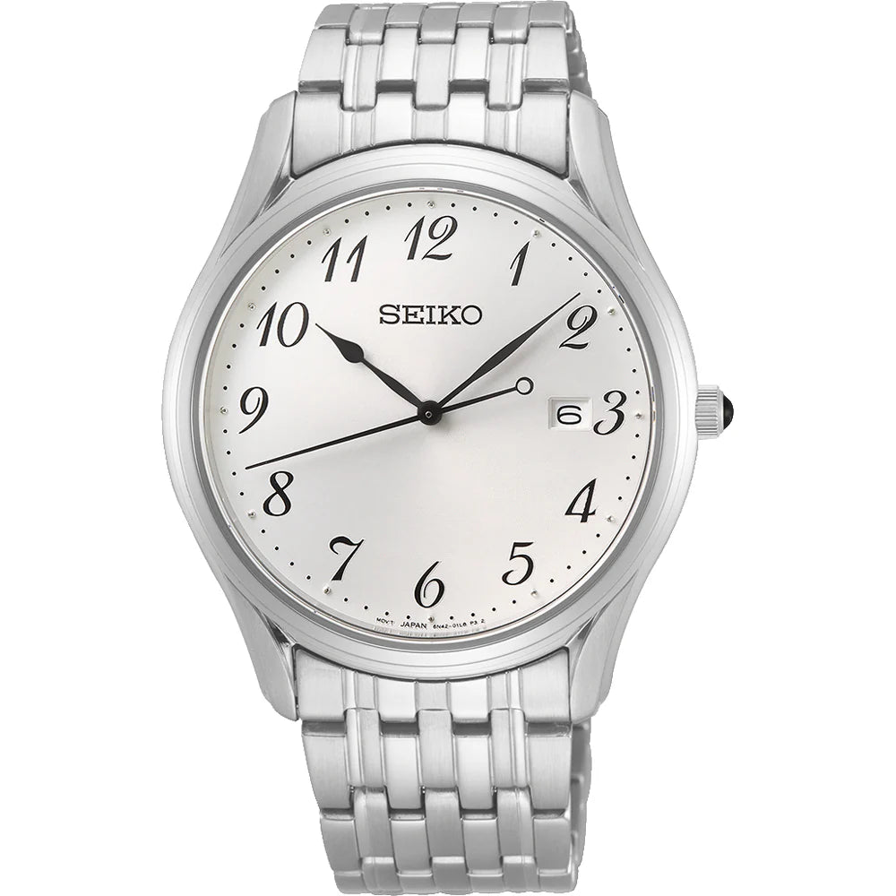 Seiko Men's Watch SUR299P1: Quartz, Stainless Steel, Sapphire