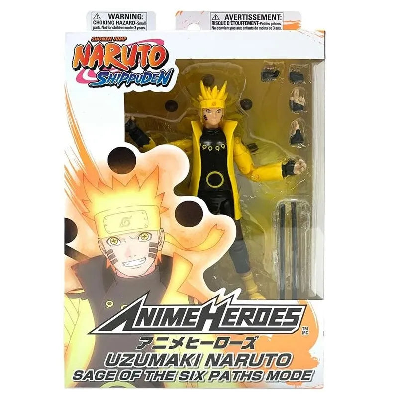 Naruto Uzumaki Rikudo Figur - Bandai Anime Heroes Modell