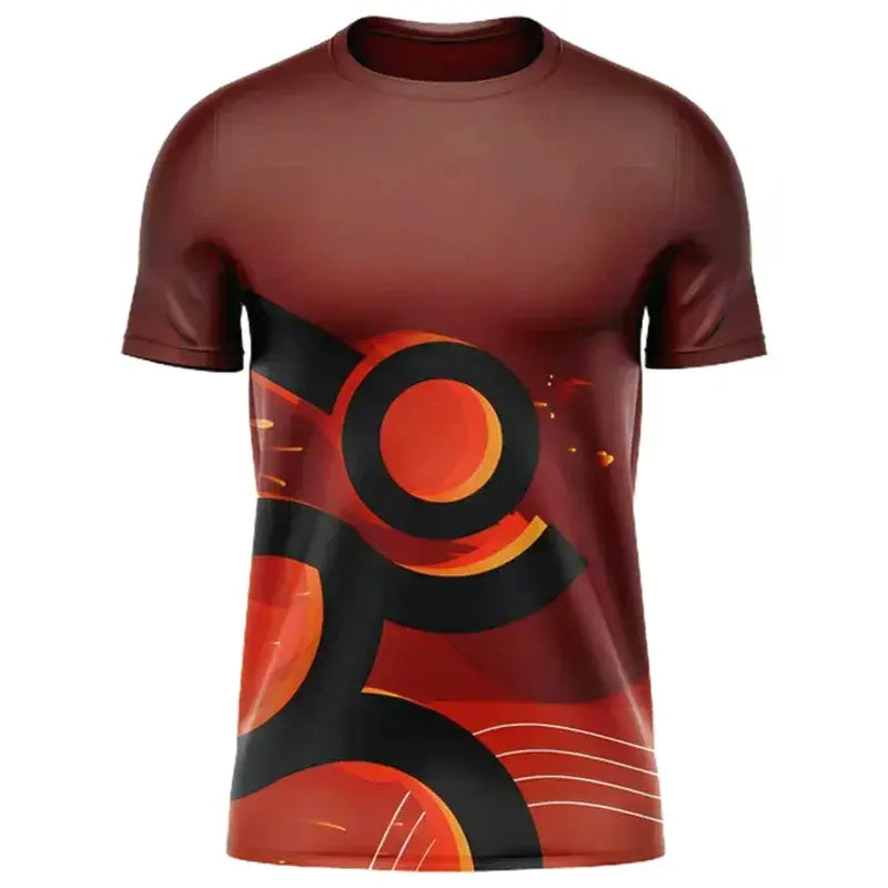 Men's 3D T-Shirt Summer, breathable, casual, perfect for fitness