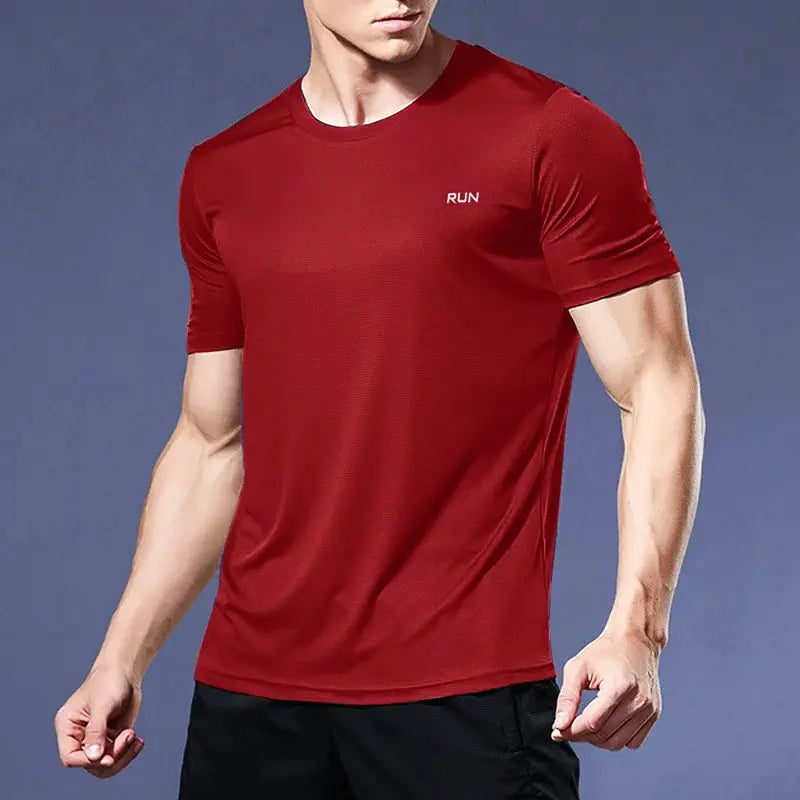 Quick Dry Gym T-shirt for Men Lightweight and Breathable