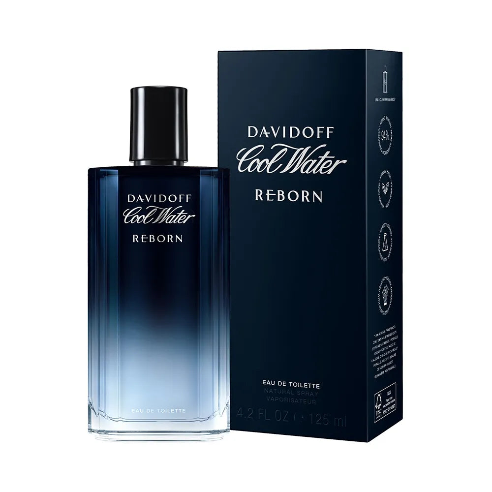 Davidoff Cool Water Reborn EDT 125ml - Fresh Men's Fragrance