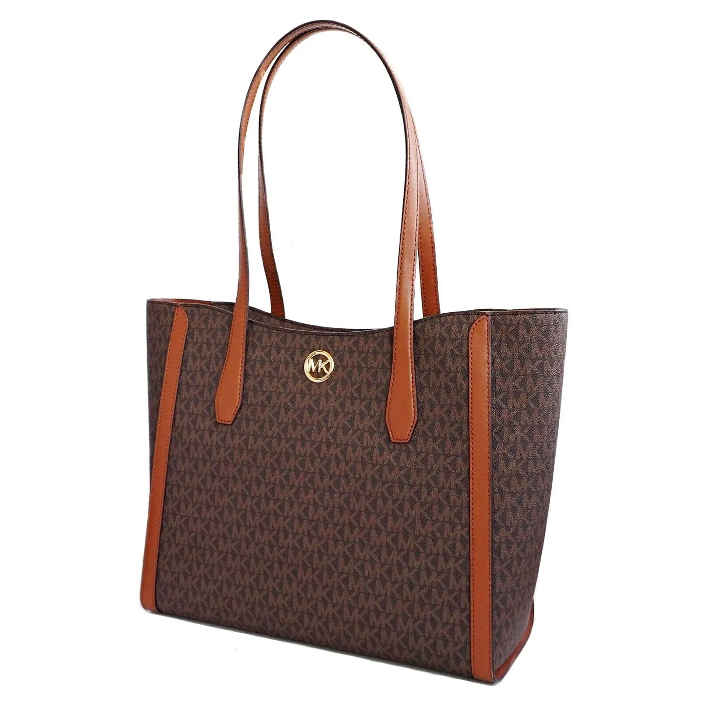 Michael Kors Leida Brown Shopper Bag: Style and Practicality