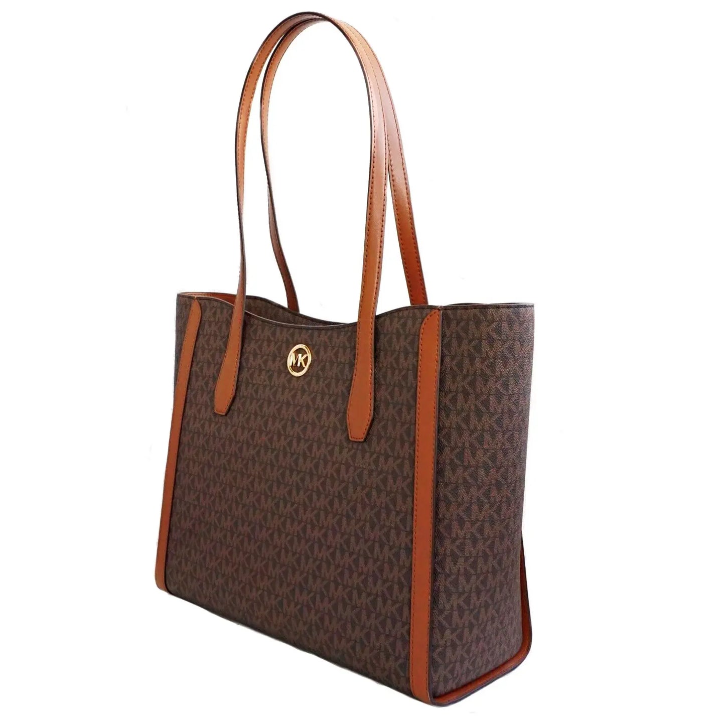 Michael Kors Leida Brown Shopper Bag: Style and Practicality