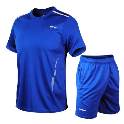 Men's Sportswear: Quick Dry Tracksuit for Running & Gym