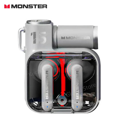 Monster XKT15 écouteurs Bluetooth 5.3 TWS pour gaming