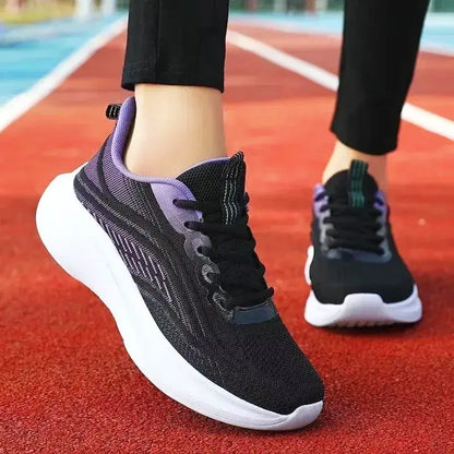 Sneakers tennis, Scarpe sportive donna in mesh, ideali per corsa ed escursionismo