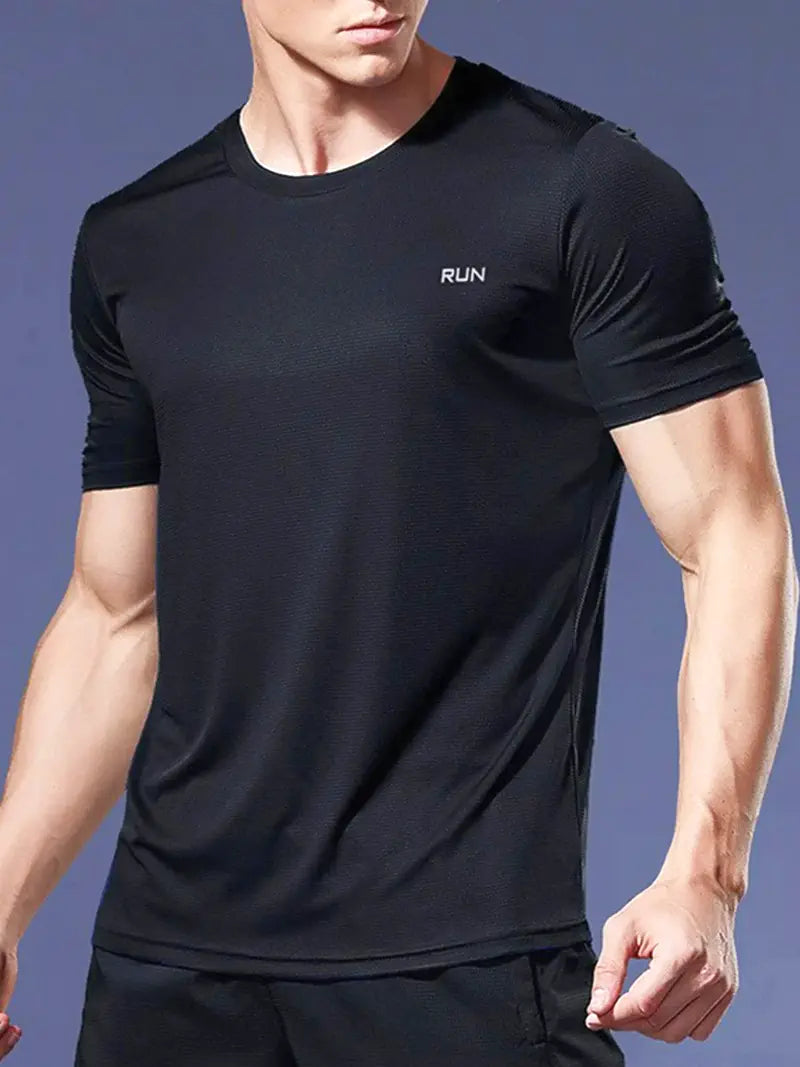 Quick Dry Gym T-shirt for Men Lightweight and Breathable