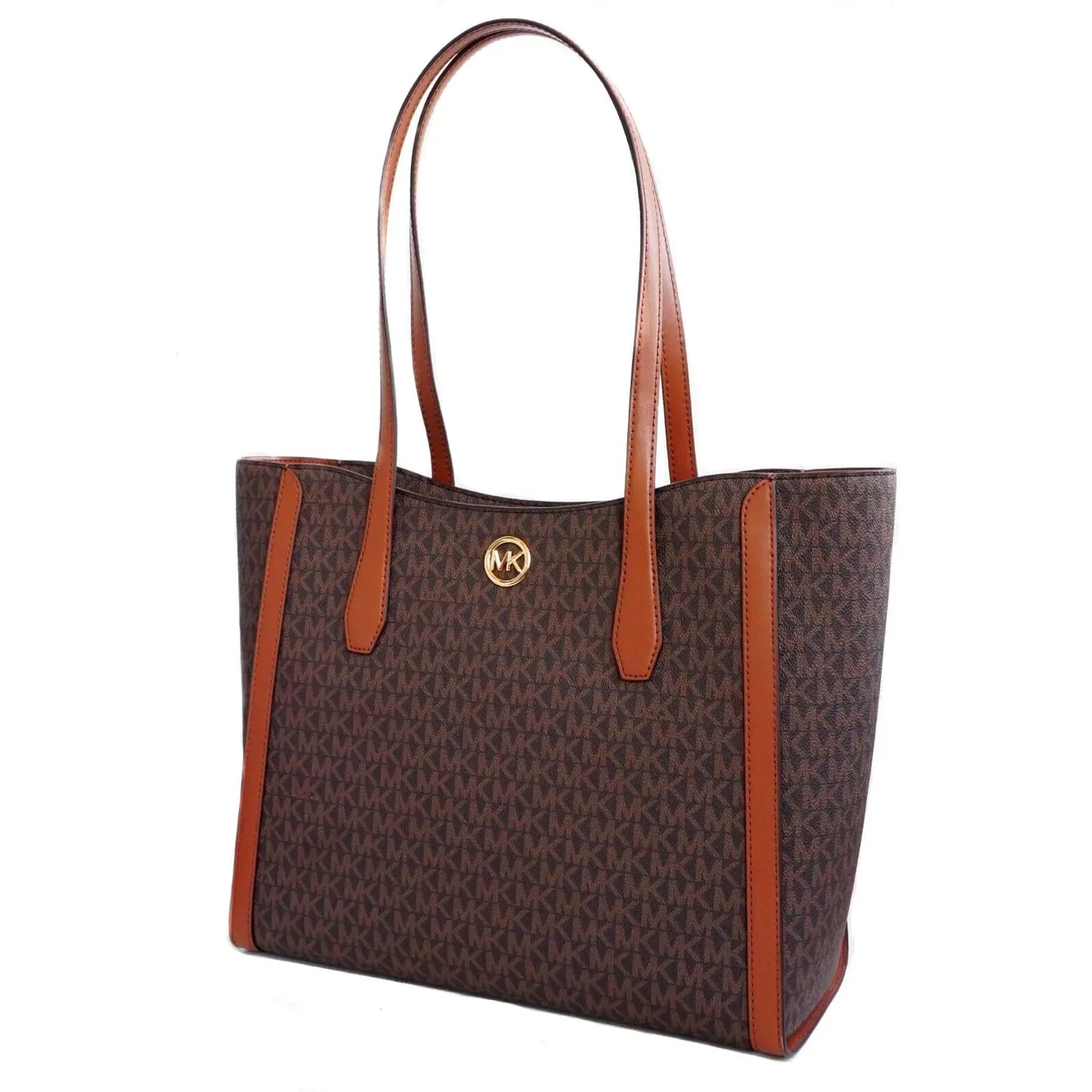 Michael Kors Leida Brown Shopper Bag: Style and Practicality