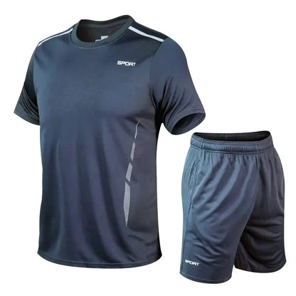 Men's Sportswear: Quick Dry Tracksuit for Running & Gym