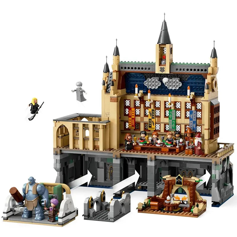 Lego 76435 Hogwarts Castle: Sala Grande - Set 1732 pezzi