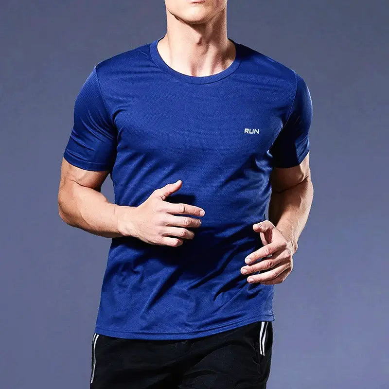 Quick Dry Gym T-shirt for Men Lightweight and Breathable