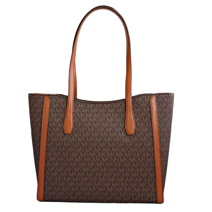 Michael Kors Leida Brown Shopper Bag: Style and Practicality