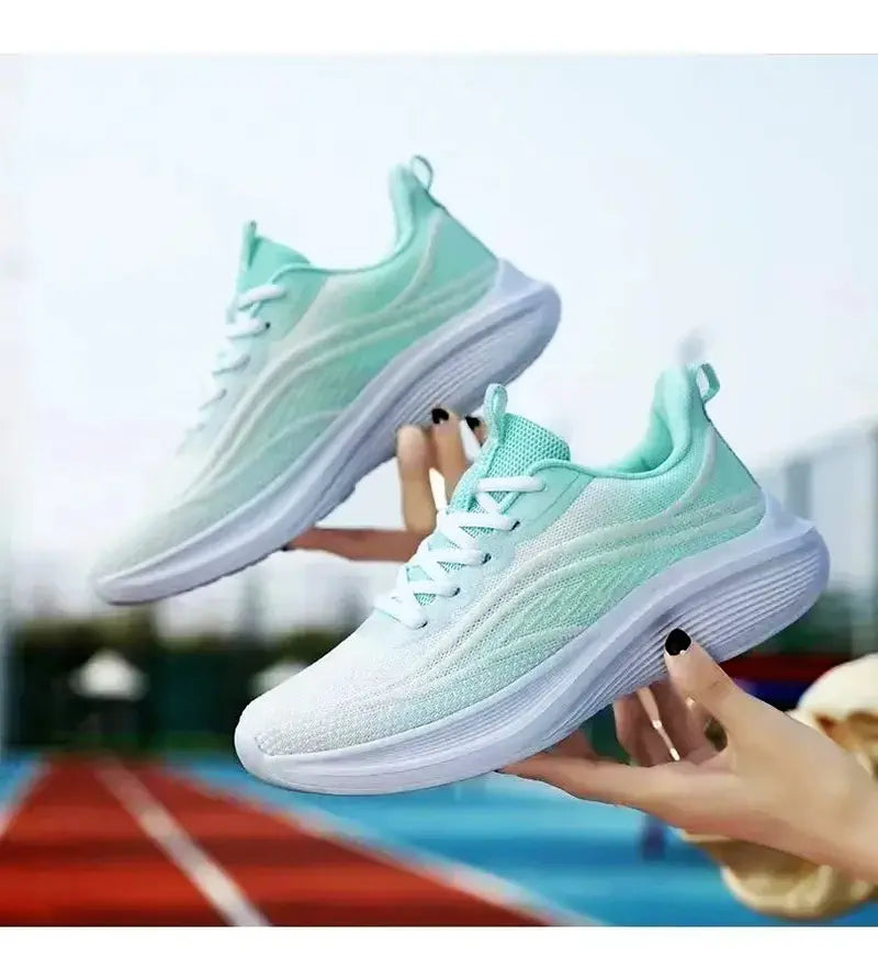 Sneakers tennis, Scarpe sportive donna in mesh, ideali per corsa ed escursionismo