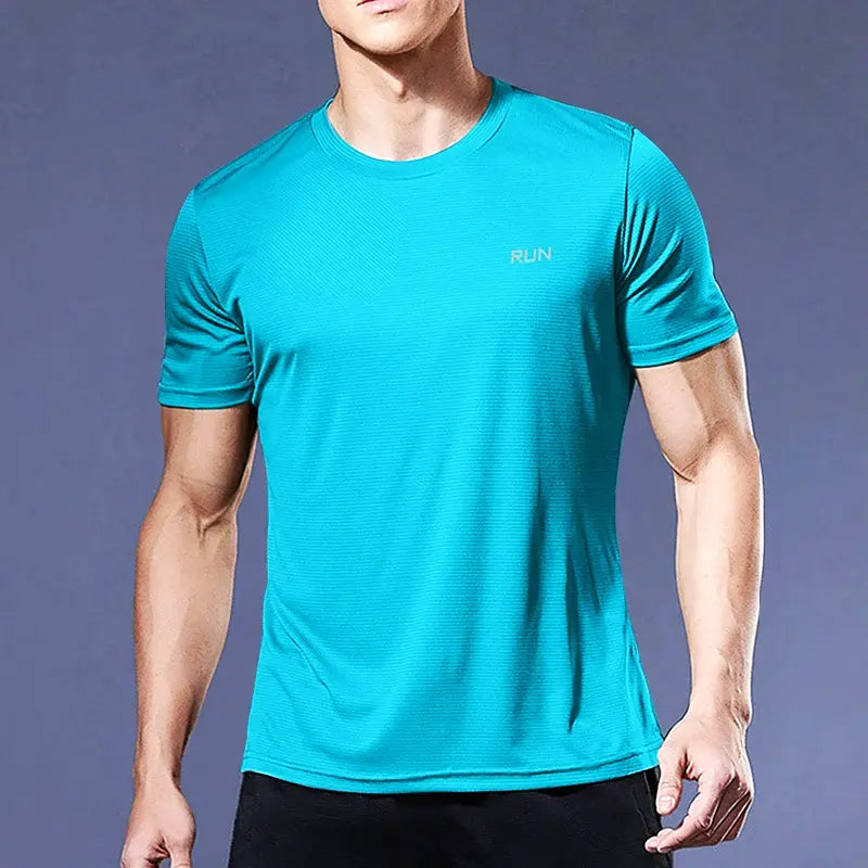 Quick Dry Gym T-shirt for Men Lightweight and Breathable