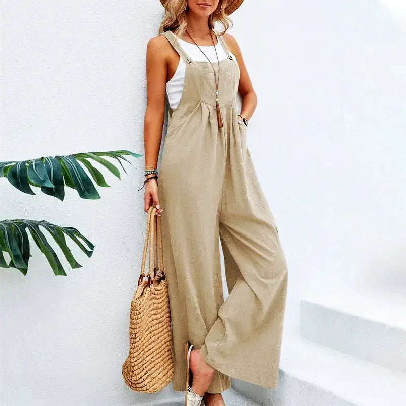 Damen Sommeroutfit: Bequeme und stilvolle Latzhose