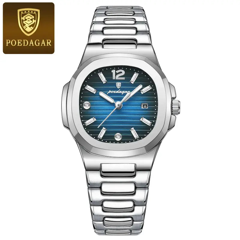 Orologio sportivo da donna POEDAGAR, elegante e impermeabile