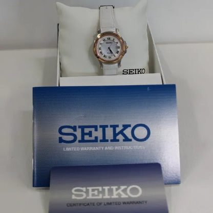 Montre femme Seiko SXDE42P2 Ø 28 mm – Élégance et raffinement.