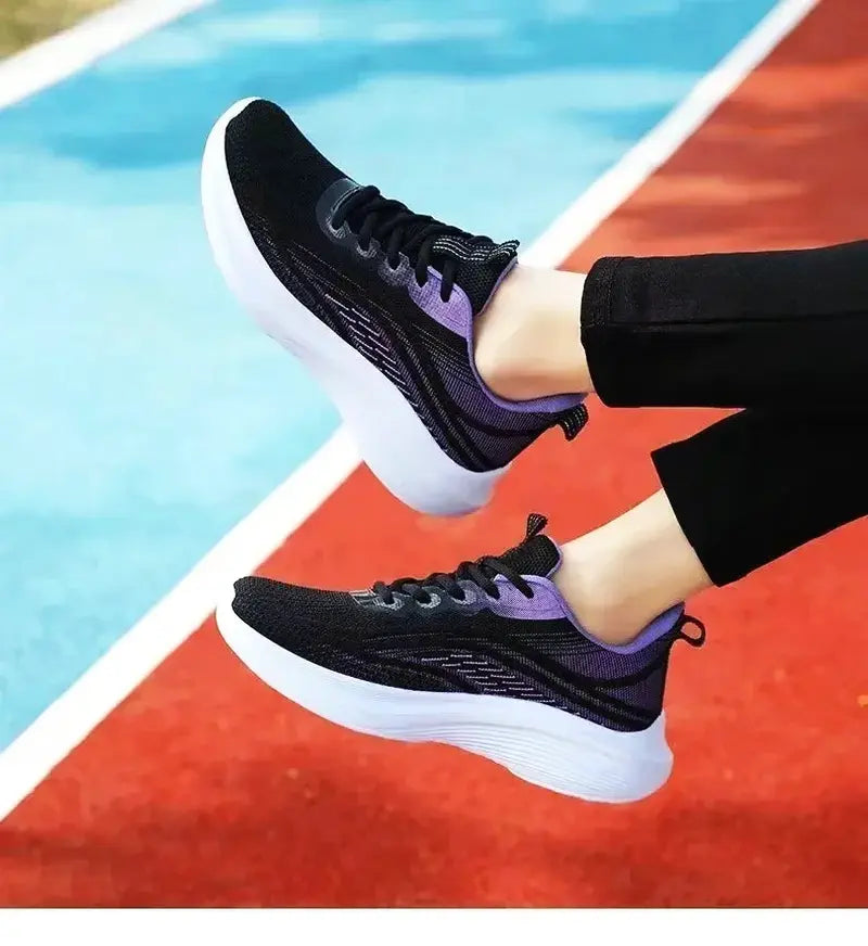 Sneakers tennis, Scarpe sportive donna in mesh, ideali per corsa ed escursionismo