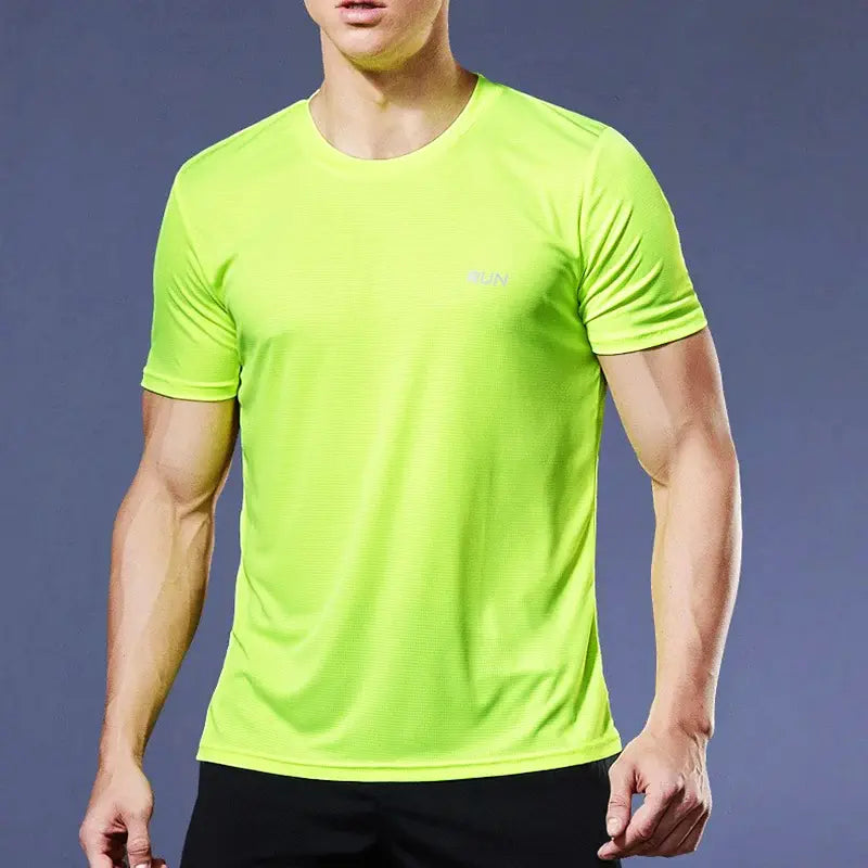 Quick Dry Gym T-shirt for Men Lightweight and Breathable