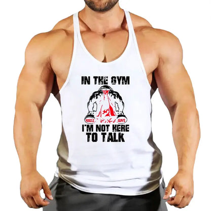 Cotton Summer Tanktop for Men - Perfect for Bodybuilding & Fitness