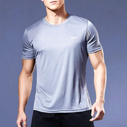 Quick Dry Gym T-shirt for Men Lightweight and Breathable