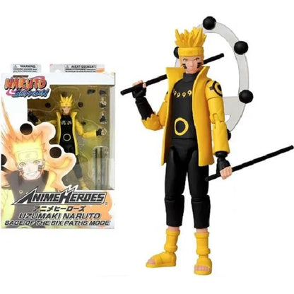 Naruto Uzumaki Rikudo Figur - Bandai Anime Heroes Modell