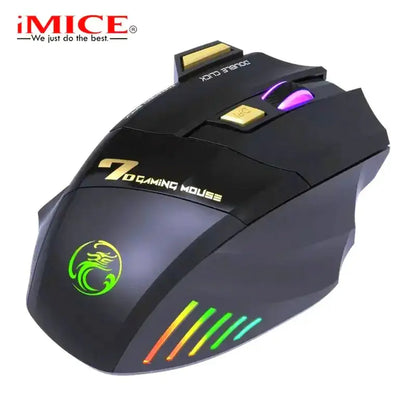 Souris Gaming X7 RGB 7D avec 4 DPI pour Joueurs