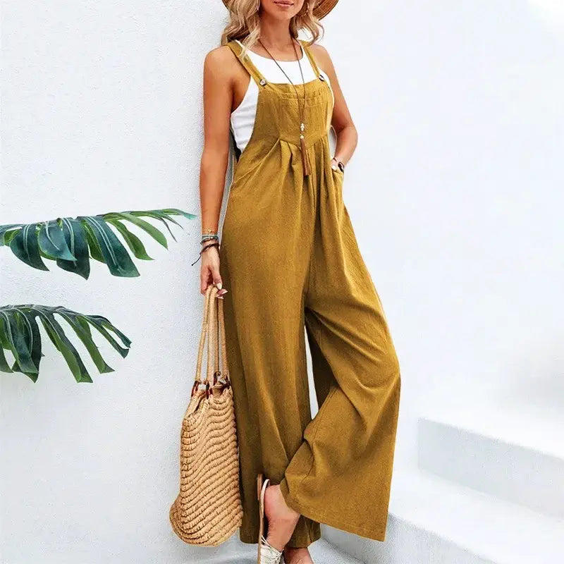 Damen Sommeroutfit: Bequeme und stilvolle Latzhose