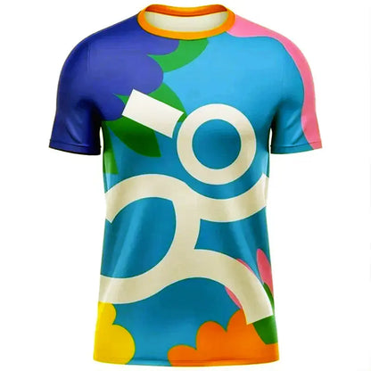 Men's 3D T-Shirt Summer, breathable, casual, perfect for fitness