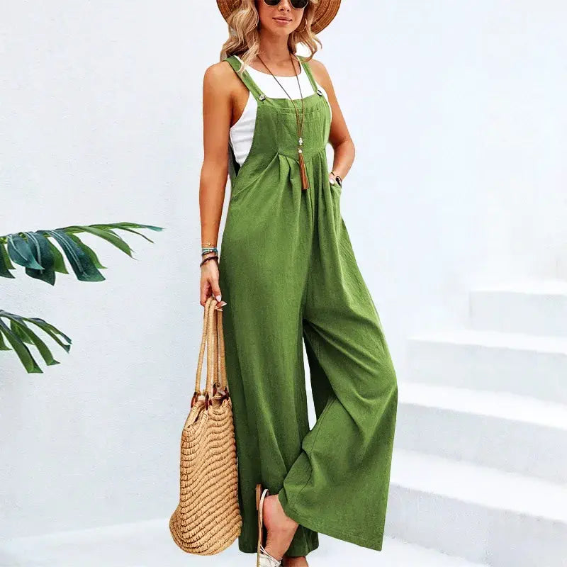 Damen Sommeroutfit: Bequeme und stilvolle Latzhose