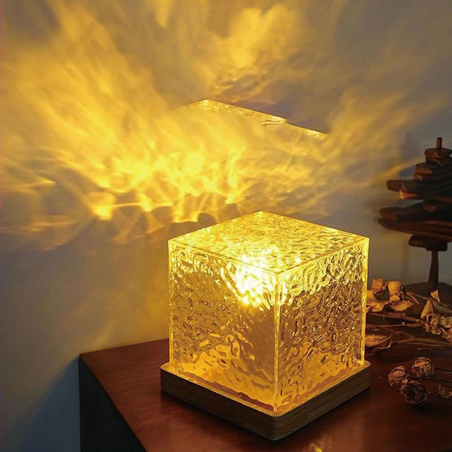 Crystal LED Table Lamp with 16 Colors