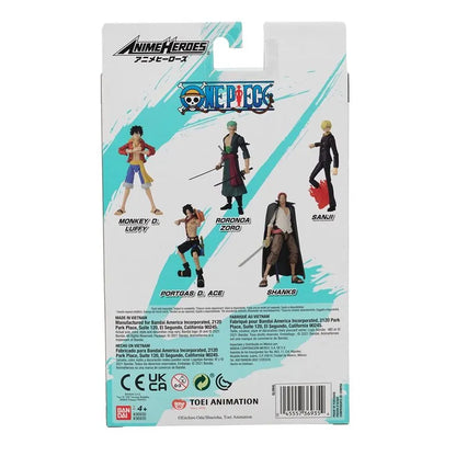 Shanks 17 cm One Piece Bandai Anime Heroes per collezionisti