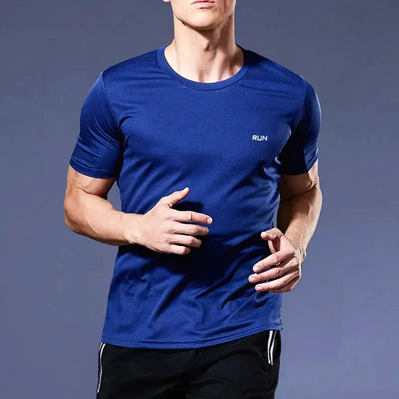 Quick Dry Gym T-shirt for Men Lightweight and Breathable