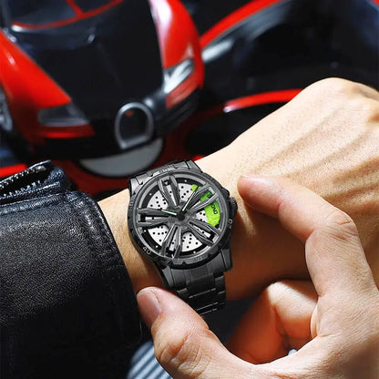 Mechanical UTHAI watch for men, durable and waterproof design