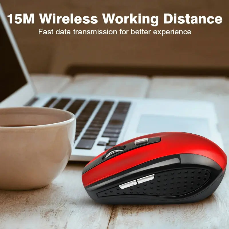 Souris sans fil Bluetooth ergonomique silencieuse pour PC