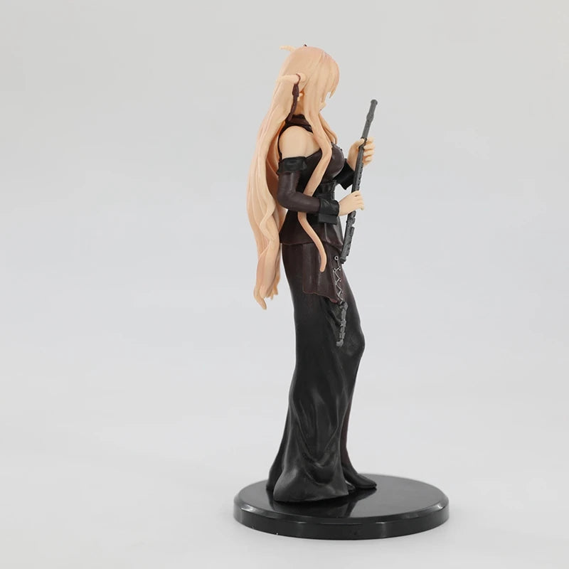 Arknights Shining anime figure 18cm, sexy black dress, PVC model, perfect for collectors | Vilemo