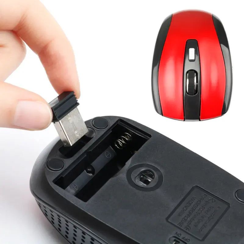 Souris sans fil Bluetooth ergonomique silencieuse pour PC