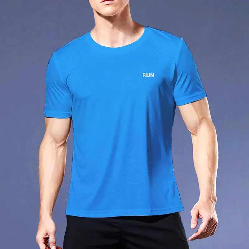 Quick Dry Gym T-shirt for Men Lightweight and Breathable