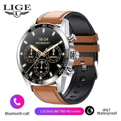 Orologio LIGE smartwatch, 
 impermeabile per uomo, fitness e business.