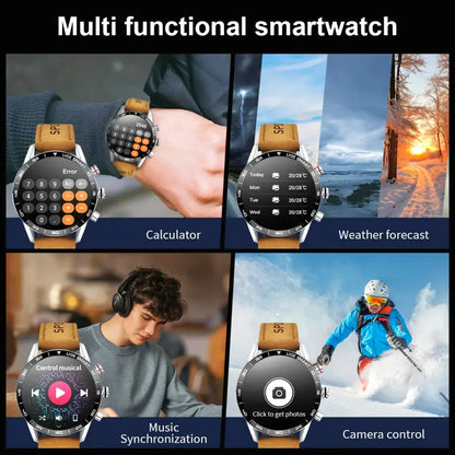 Orologio LIGE smartwatch, 
 impermeabile per uomo, fitness e business.