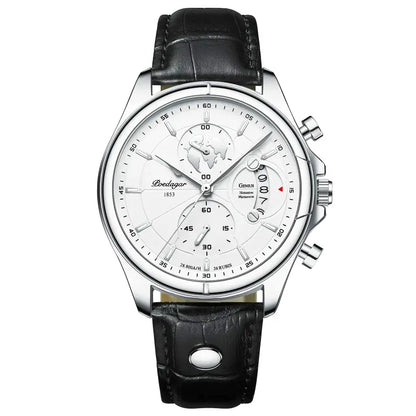 POEDAGAR Luxury Men’s Watch Business Chronograph Waterproof