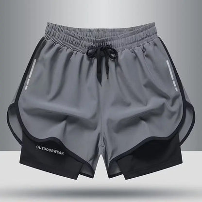 Herren-Trainingsshorts, Joggen, Fitness, Fitnessstudio | Vilemo