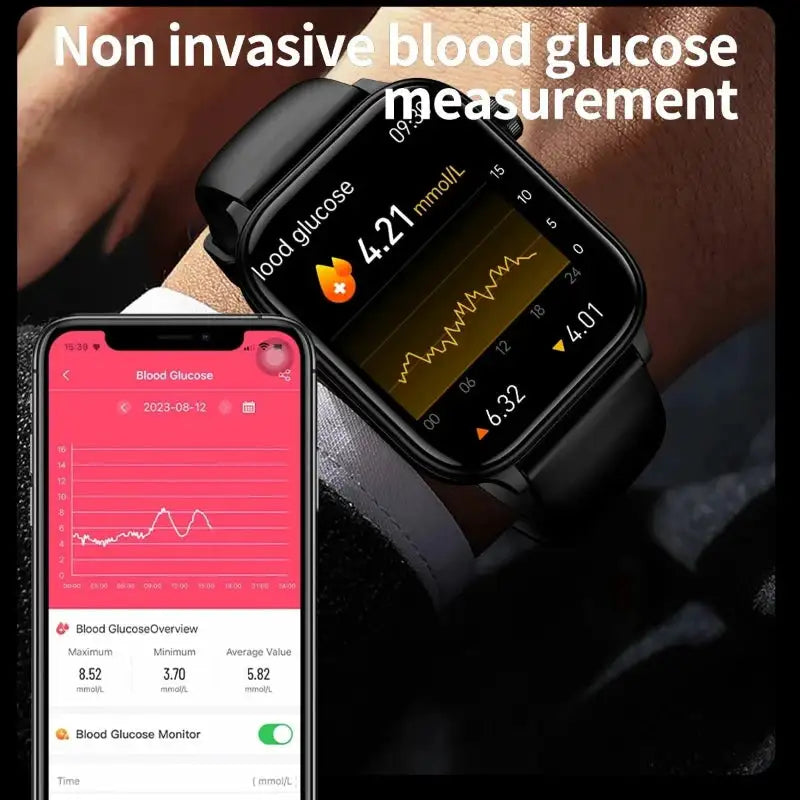 Orologio smart medico AI con ECG+PPG, chiamate Bluetooth e monitoraggio salute, avanzata tecnologia | Vilemo