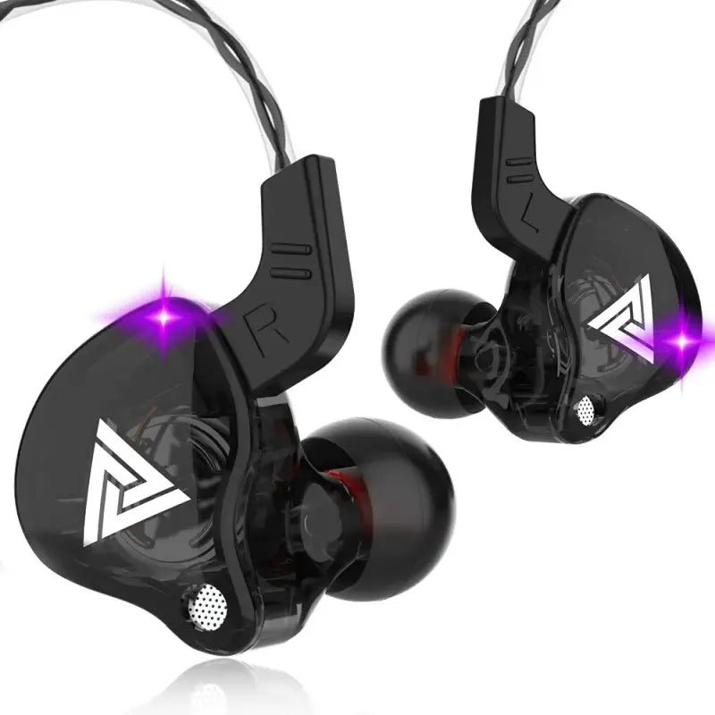 Auricolari cablati QKZ AK6 HiFi 3.5mm per gioco con bassi potenti