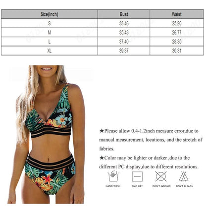 Bikini Sexy con Stampa Floreale - Moda Estate - Vilemo